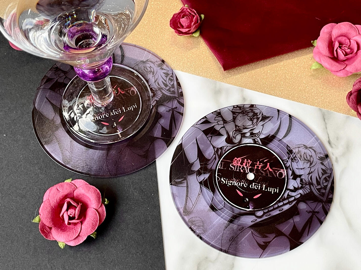 Arknights Vinyl Record Coaster