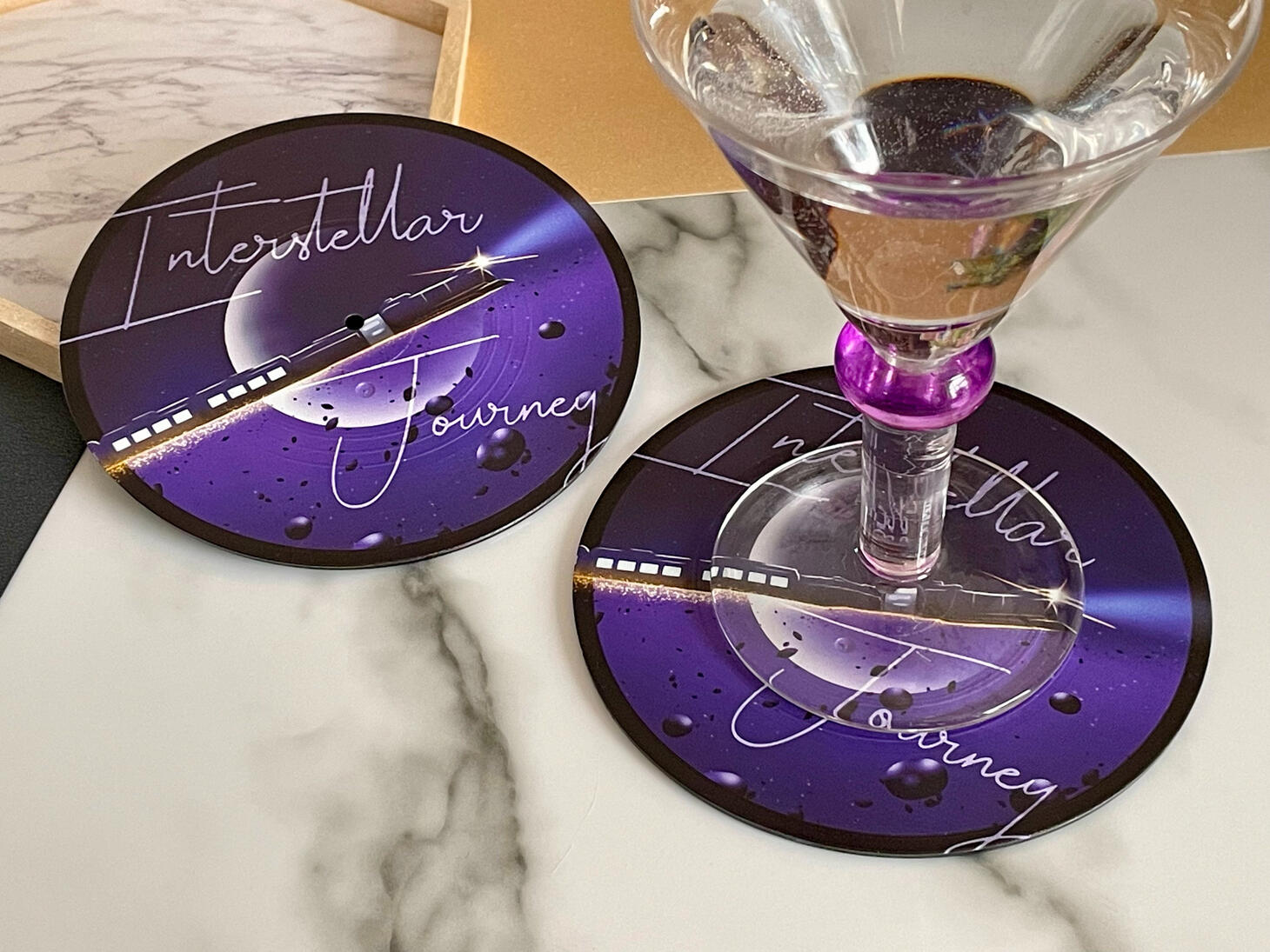 Honkai Star Rail Vinyl Record Coaster