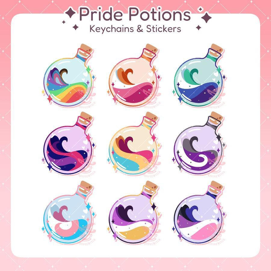 Pride Potion Stickers