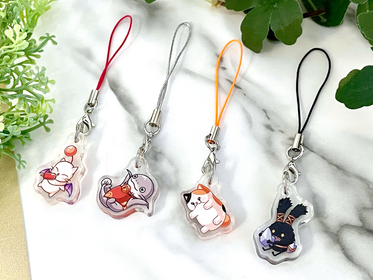 FFXIV Minion Phone Charms