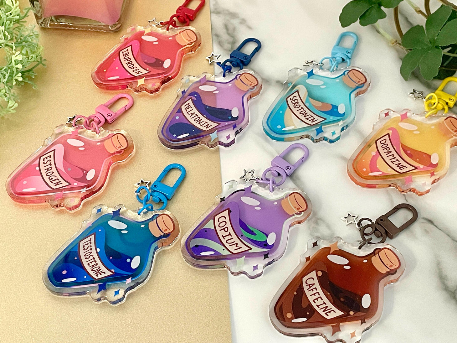 Medicine Potion Charms